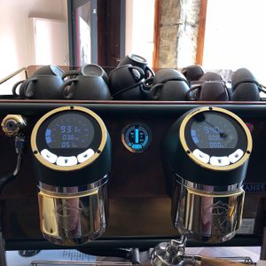 This is a Cafe Racer at Three Hills Coffee Roastery in Selkirk