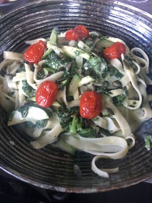 Vegan hoofdgerecht  at Paviljoen Lutterzand in De Lutte