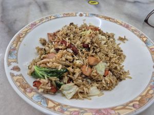 Kampuchea fried rice at Ninety-Six Vegetarian Food in Ipoh