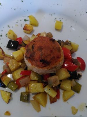 Gefüllte Artischocke at Da Nicola in Grunstadt