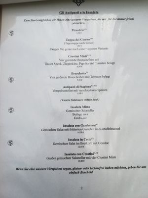 Speisen at Da Nicola in Grunstadt