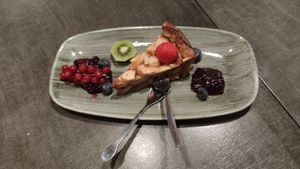 Apfelkuchen at Osorio World's Kitchen in Ameland