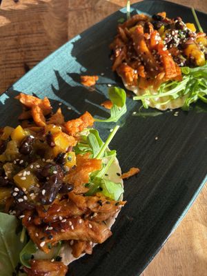 Tacos mit Seitan  at Osorio World's Kitchen in Ameland