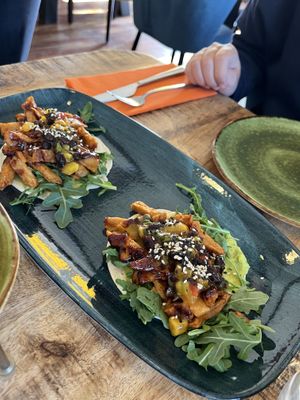 Taco’s tofu   at Osorio World's Kitchen in Ameland