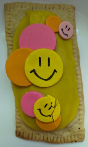 Lemon pop tart at Toast'd in Auckland