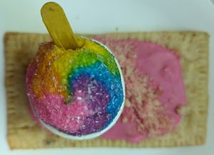 Strawberry pop tart at Toast'd in Auckland