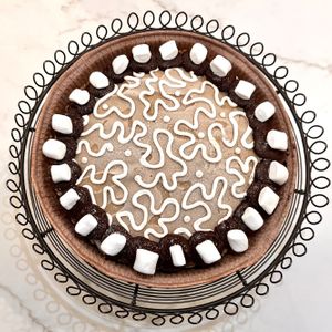 Vegan/GF Gingerbread Ice Cream Pie—Holiday 2024 special! at Bartleby's Ice Cream in Chicago