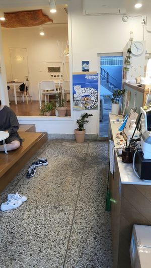 interior of location - entrance at LoveUrth 러브얼스 in Busan