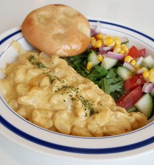 Mac n cheese at LoveUrth 러브얼스 in Busan