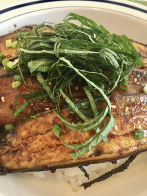 Eggplant rice  at LoveUrth 러브얼스 in Busan