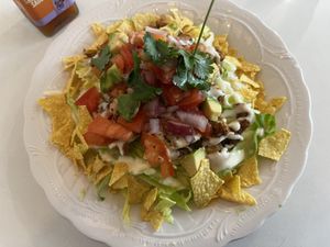 The rice is Korean style not Mexican style    at LoveUrth 러브얼스 in Busan