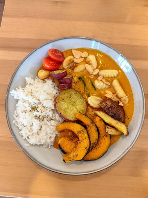 Gnocchi Curry at LoveUrth 러브얼스 in Busan