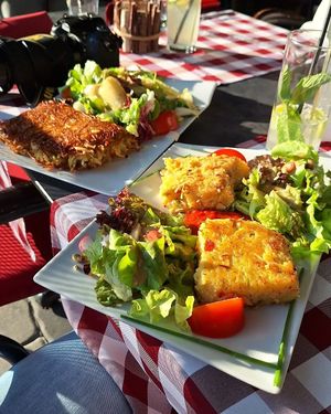 Münstermaifelder "Debbekoooche" vegan at Löffel's Landhaus in Muenstermaifeld