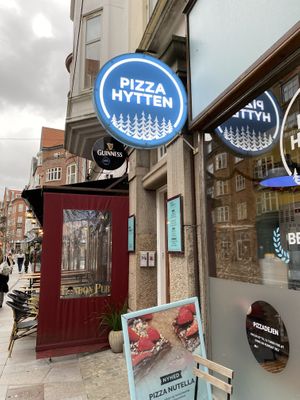 Shop exterior   at Pizza Hytten in Aalborg