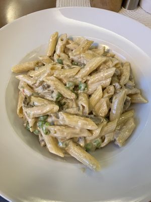 Tahini pasta  at Pizzeria Primavera in Bratislava