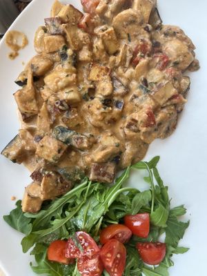 vegan panvička  at Pizzeria Primavera in Bratislava