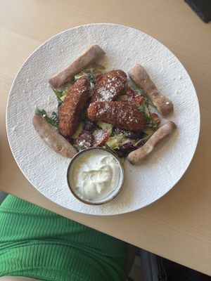 “chicken” strips salad   at Pizzeria Primavera in Bratislava