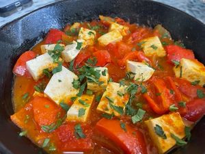 Tofu Shashika at Harissa in Almaty