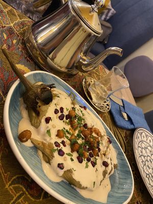 Toll angerichtet.  at Harissa in Almaty