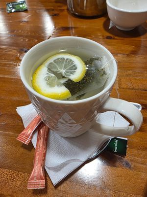 Green tea at As-Kazan in Almaty