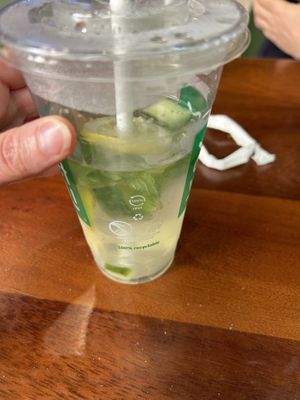 Detox water  at Eeet Well in St Julians