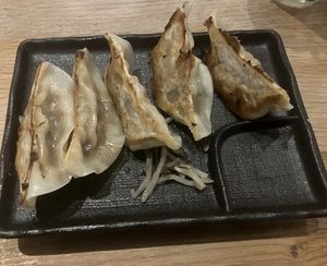 Gyoza mit Shittake  at Tonkotsu in Stratford