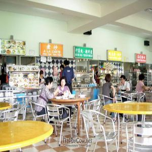 All stalls selling Vegetarian Food ... at Nature Vegetarian Delights in North Singapore