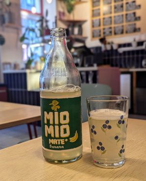 Craft lemonade – Mate 🧉 with banana 🍌 flavour at gofreak in Wroclaw