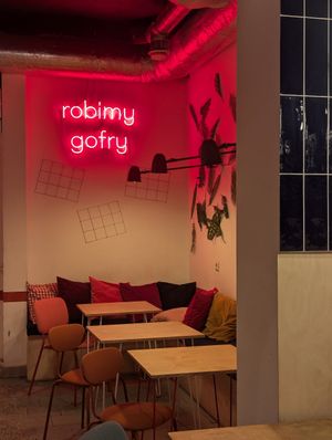 Cozy interior 🌈 at gofreak in Wroclaw