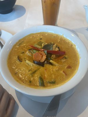 Curry  at Zabb Thai Cuisine Newport Beach in Newport Beach