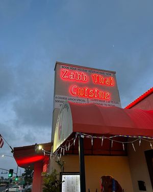 We have a full vegan and plant based menu available at Zabb Thai Restaurant in Orange County  at Zabb Thai Cuisine Newport Beach in Newport Beach