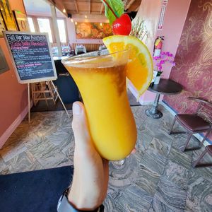 Mango Burst Cocktail  at Zabb Thai Cuisine Newport Beach in Newport Beach