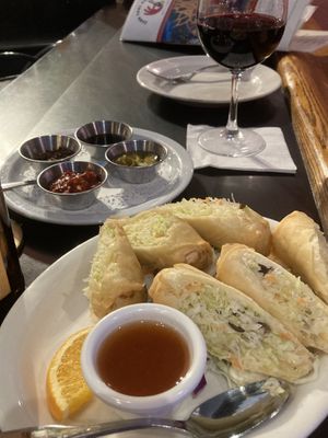 Spring Rolls  at Zabb Thai Cuisine Newport Beach in Newport Beach