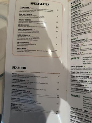   at Zabb Thai Cuisine Newport Beach in Newport Beach