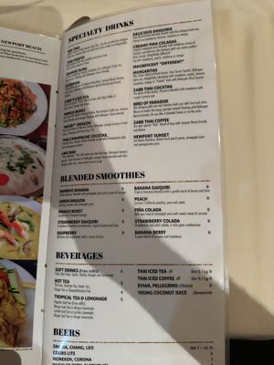   at Zabb Thai Cuisine Newport Beach in Newport Beach