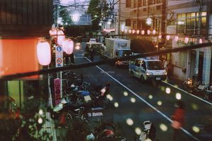 lovely view from the window! at Meu Nota in Tokyo