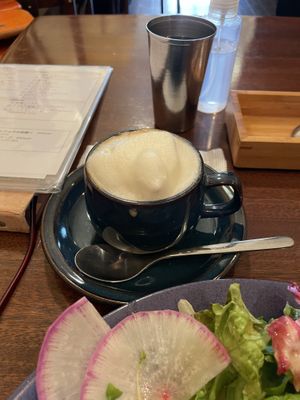 Soy latte  at Meu Nota in Tokyo