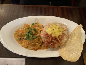 Coconut curryy  at Meu Nota in Tokyo