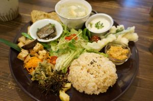 Lunch plate. at Meu Nota in Tokyo