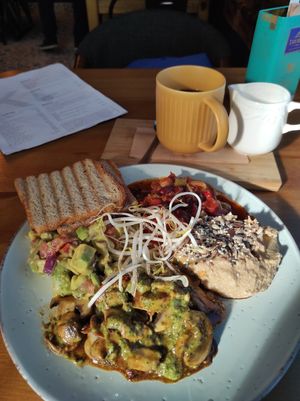 Vege Full English at Kisiel in Szczecin