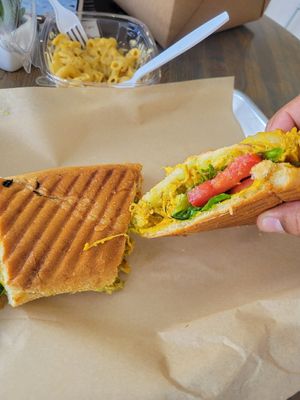 Mushroom Cubanito Sandwich at La Chia Vegana  in Lake Worth