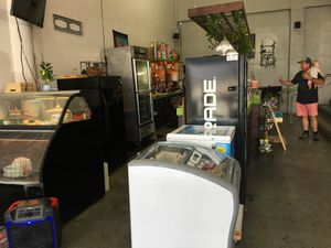 The restaurant  at La Chia Vegana  in Lake Worth