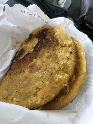 Arepas at La Chia Vegana  in Lake Worth