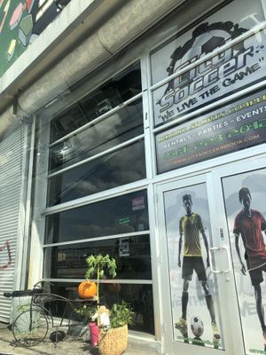 Located Inside City Soccer at La Chia Vegana  in Lake Worth