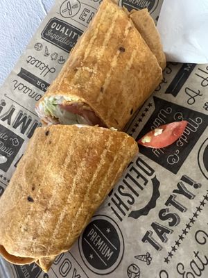 Buffalo chicken wrap  at La Chia Vegana  in Lake Worth