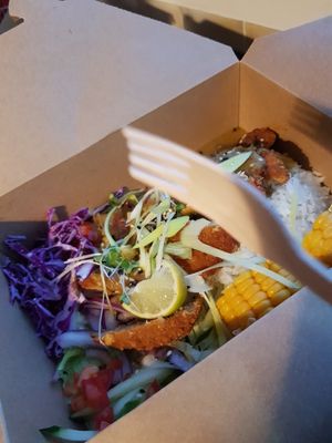 Such a welcoming atmosphere and tasty food at Seitan Hustle in Fleetwood