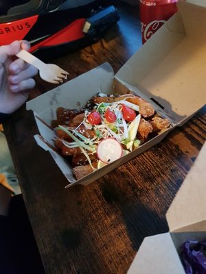 Hash brown fries were so good. I will return. at Seitan Hustle in Fleetwood