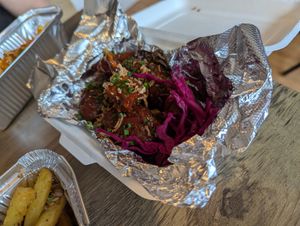 Seitan wings at Seitan Hustle in Fleetwood