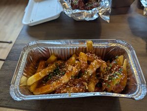 Thai fries at Seitan Hustle in Fleetwood