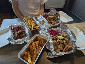 Great food at Seitan Hustle at Seitan Hustle in Fleetwood